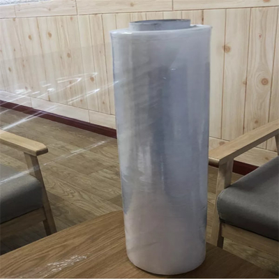 Elástico claro Pof/Po del alto lustre/carrete de película de encogimiento de la poliolefina para la comida